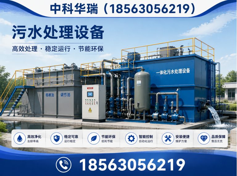 潍城区一体化污水处理设备展示图