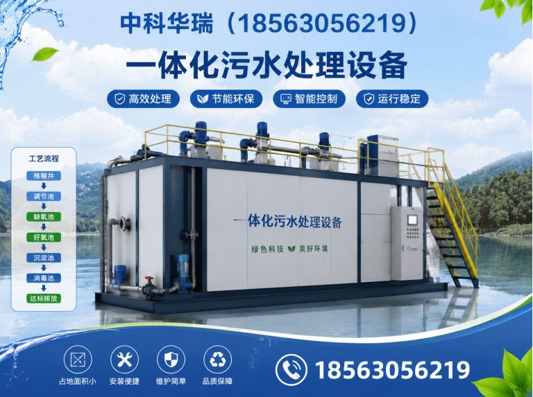 潍城区医疗污水处理设备展示图